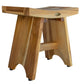 18" Natural Teak Rectangular Shower Bench