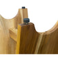 18" Natural Teak Rectangular Shower Bench