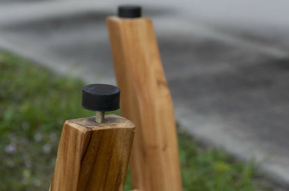 18" Natural Teak Rectangular Shower Bench