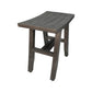 18" Antiqued Gray Teak Rectangular Shower Bench