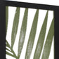 67" Green Solid Wood Panel Screen Room Divider