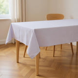 55" X 120" Gray Polyester Tablecloth