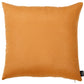 Set Of Four 18" Orange And White Pumpkin Spice Throw Pillow Covers