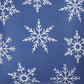 Set Of Two Blue 18" Holiday Snowflakes Throw Pillow Covers