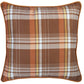 Set Of 2 18" Fall Thanksgiving Pumpkin Throw Pillow Cover