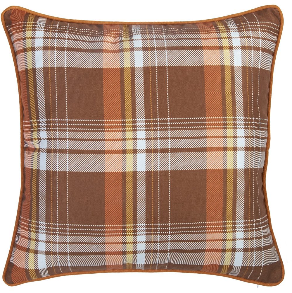 Set Of 2 18" Fall Thanksgiving Pumpkin Throw Pillow Cover