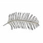 Black And Silver Metal Peacock Feather Wall Decor