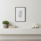 Black And Silver Metal Peacock Feather Wall Decor