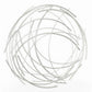 26" X 26" Silver Metal Circle