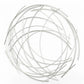 26" X 26" Silver Metal Circle