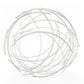 26" X 26" Silver Metal Circle