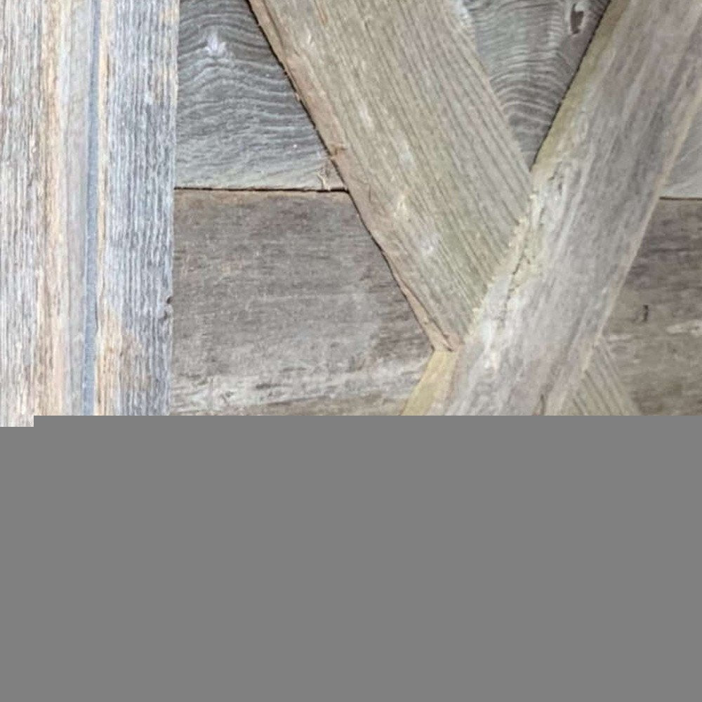 19" Natural Weathered Gray Christmas Tree Collar