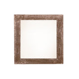 6" x 6" Brown Solid Wood Tabletop Picture Frame