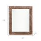 8" x 8" Gray Reclaimed Wood Tabletop Picture Frame