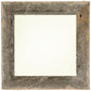 4" x 4" Gray Solid Wood Tabletop Picture Frame