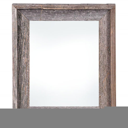 4" x 6" Gray Solid Wood Tabletop Picture Frame