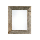 8.5" x 11" Gray Solid Wood Tabletop Picture Frame