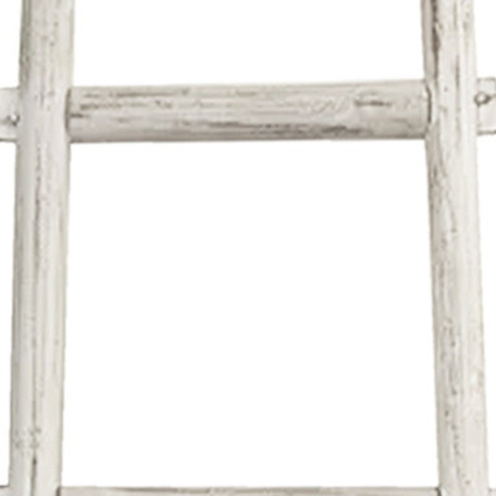 72" X 18" White Wood