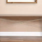 66" Brown Solid Wood Console Table