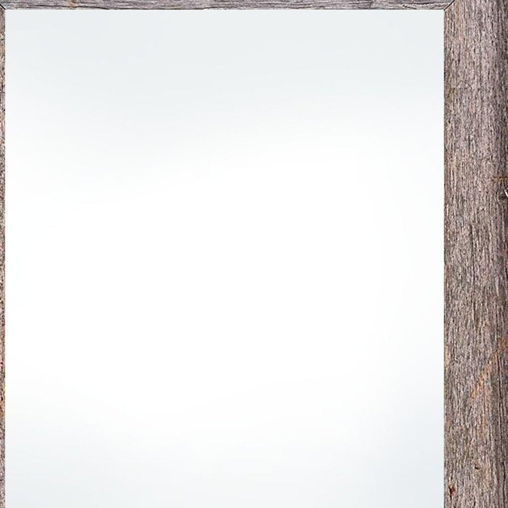 24" x 36" Gray Solid Wood Hanging Picture Frame