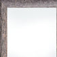 22" x 28" Gray Solid Wood Hanging Picture Frame