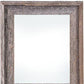 22" x 28" Gray Solid Wood Hanging Picture Frame