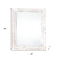 24" x 36" White Solid Wood Hanging Picture Frame