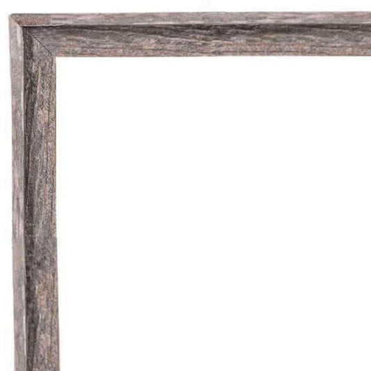 18" x 24" Gray Solid Wood Hanging Picture Frame
