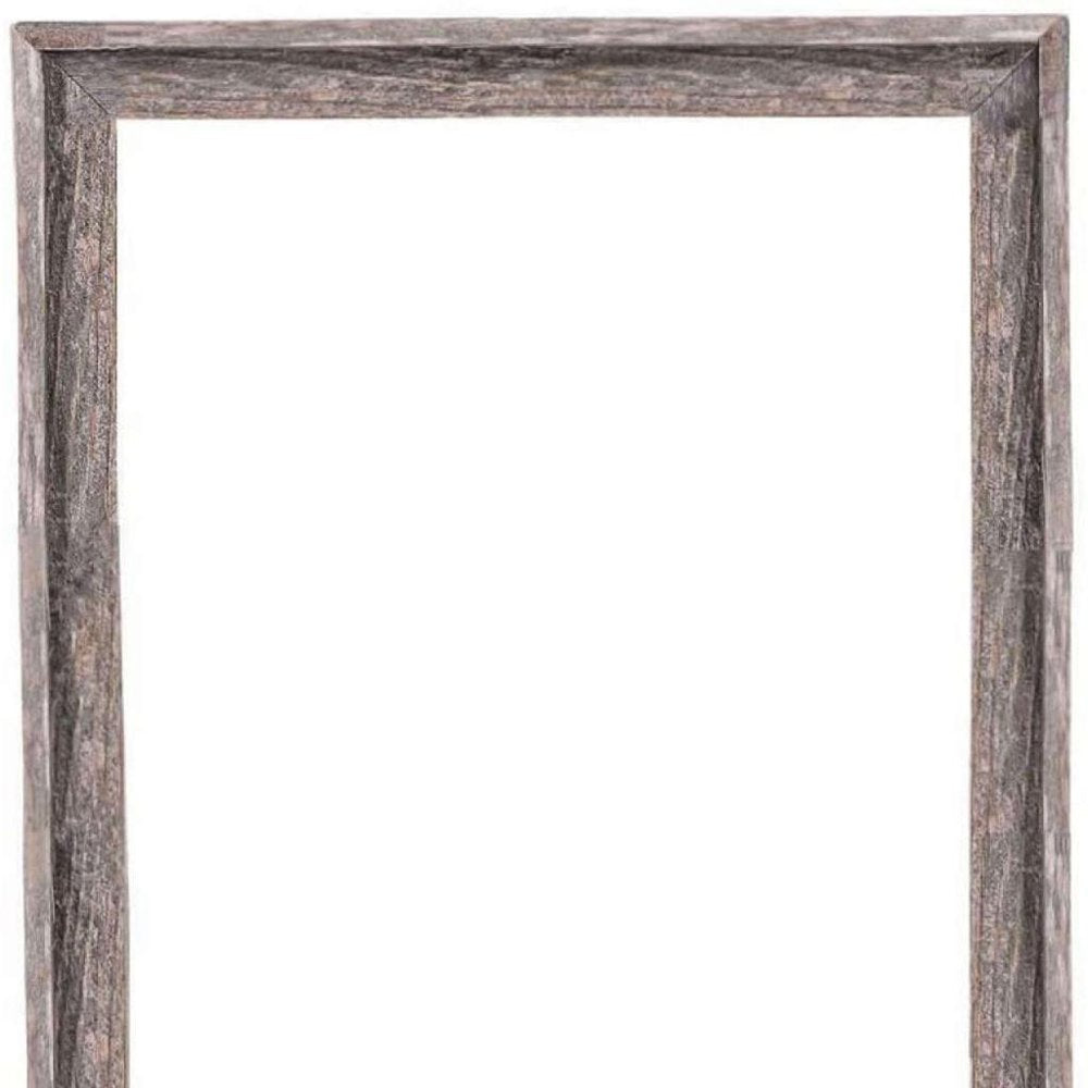 18" x 24" Gray Solid Wood Hanging Picture Frame
