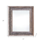 18" x 24" Gray Solid Wood Hanging Picture Frame