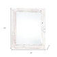 18" x 24" White Solid Wood Hanging Picture Frame