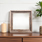 12" x 12" Gray Solid Wood Tabletop Picture Frame