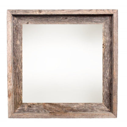 12" x 12" Gray Solid Wood Tabletop Picture Frame