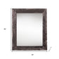 24" x 36" Black Solid Wood Hanging Picture Frame