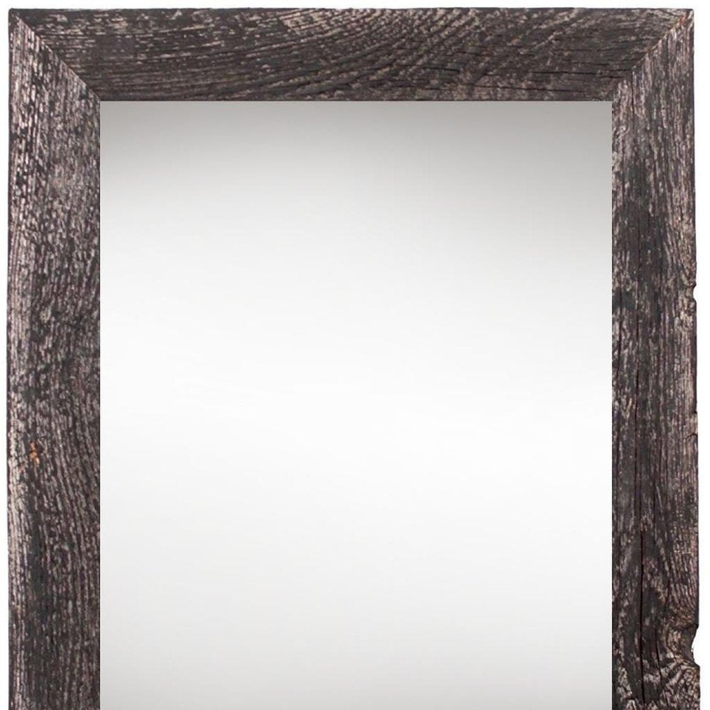 16" x 20" Black Solid Wood Hanging Picture Frame