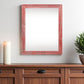 16" x 20" Red Solid Wood Hanging Picture Frame
