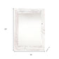 11" x 17" White Solid Wood Hanging Picture Frame