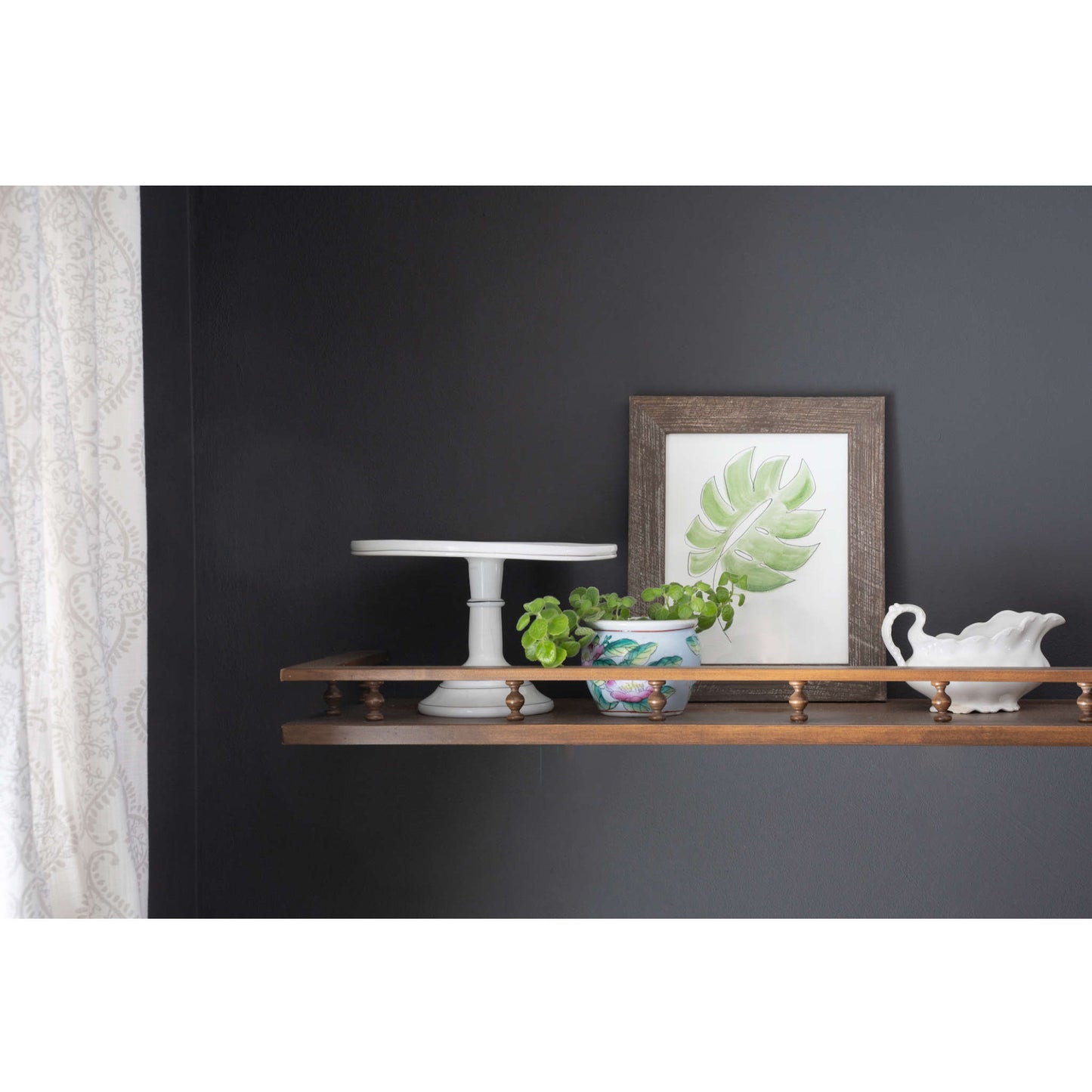 13" x 19" Espresso Solid Wood Hanging Picture Frame