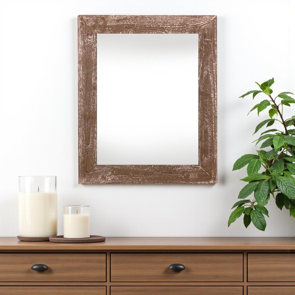 13" x 19" Espresso Solid Wood Hanging Picture Frame