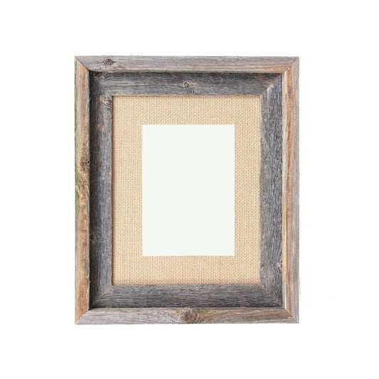 11" x 14" Brown Solid Wood Hanging Picture Frame