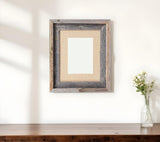 11" x 14" Brown Solid Wood Hanging Picture Frame