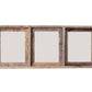 8" x 10" Gray Distressed Solid Wood Hanging Picture Frame