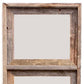 8" x 10" Gray Distressed Solid Wood Hanging Picture Frame