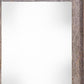 11" x 17" Gray Solid Wood Hanging Picture Frame