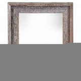 11" x 17" Gray Solid Wood Hanging Picture Frame