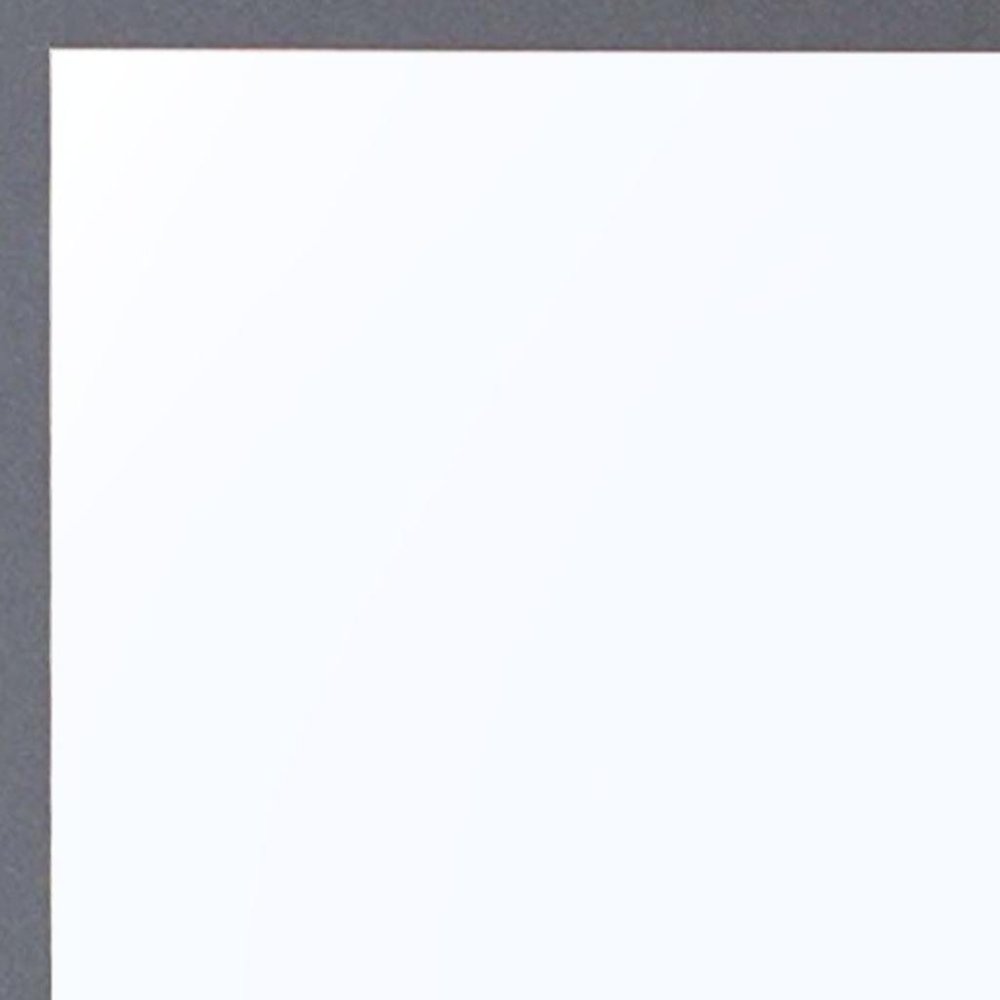 11" x 14" Gray Solid Wood Hanging Picture Frame