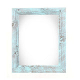 11" x 14" Blue Solid Wood Hanging Picture Frame