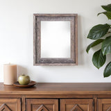 11" x 14" Gray Solid Wood Hanging Picture Frame