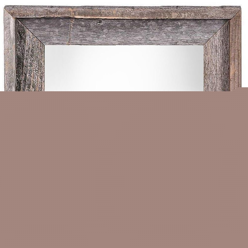 11" x 14" Gray Solid Wood Hanging Picture Frame