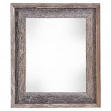 11" x 14" Gray Solid Wood Hanging Picture Frame